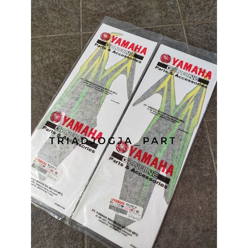 striping sticker graphic tangki yamaha rx king 2005 hitam original