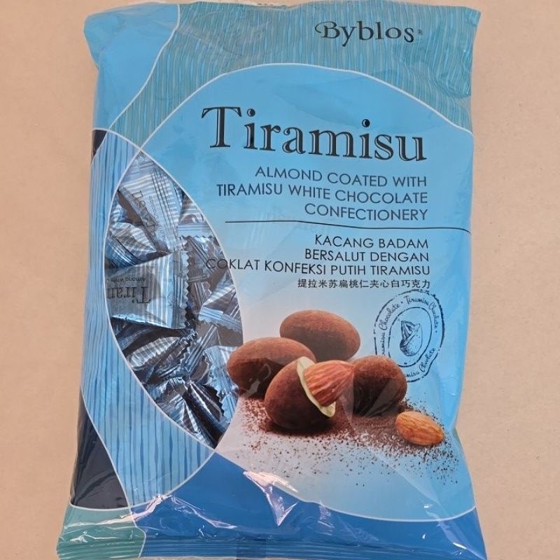 

Byblos Tiramisu Almond Coated With White Chocolate Confectionery