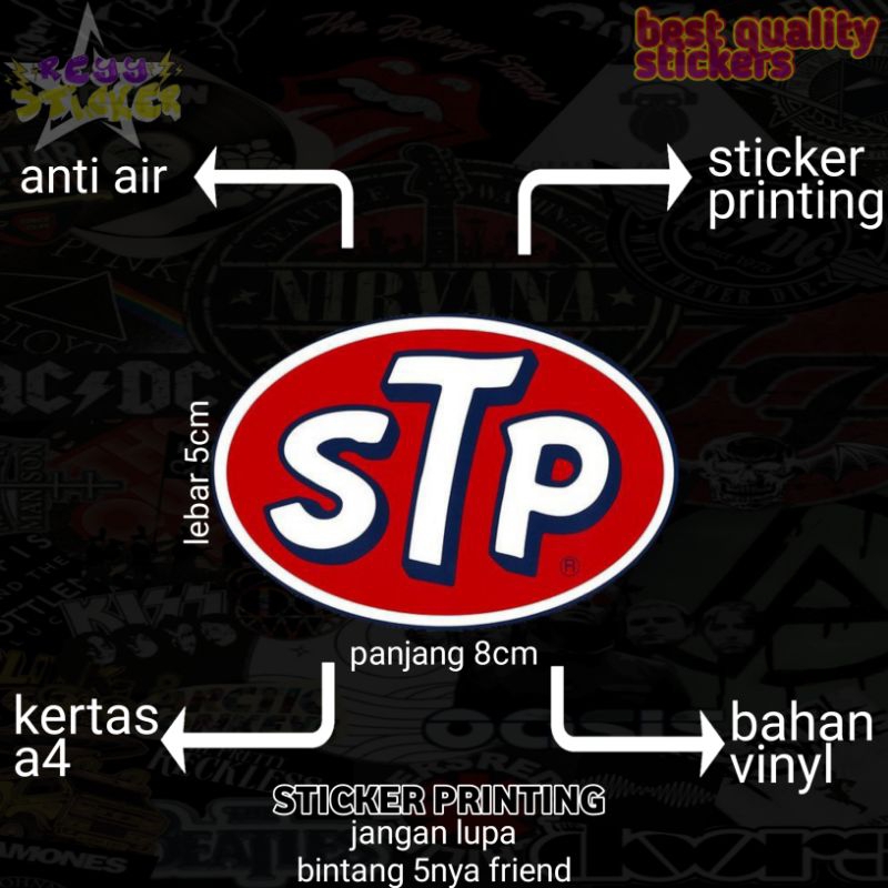 

STIKER PRINTING ANTI AIR STP VIRAL STICKER MONTOR