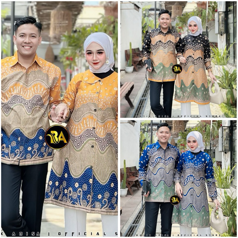 Tunik Batik Wanita Full Kancing depan Busui Terbaru 2025