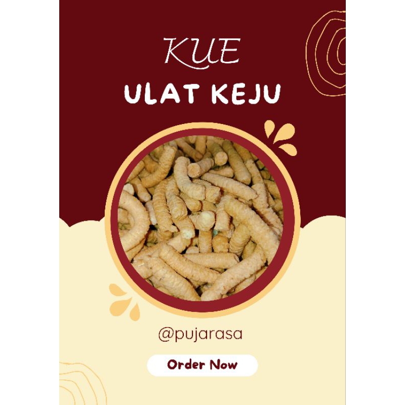 

KUE ULAT KEJU 250g