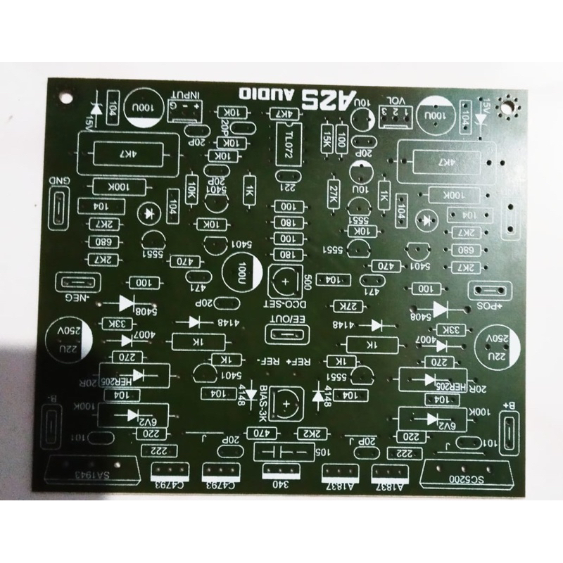 PCB Driver AXL Audion Super Power Amplifier