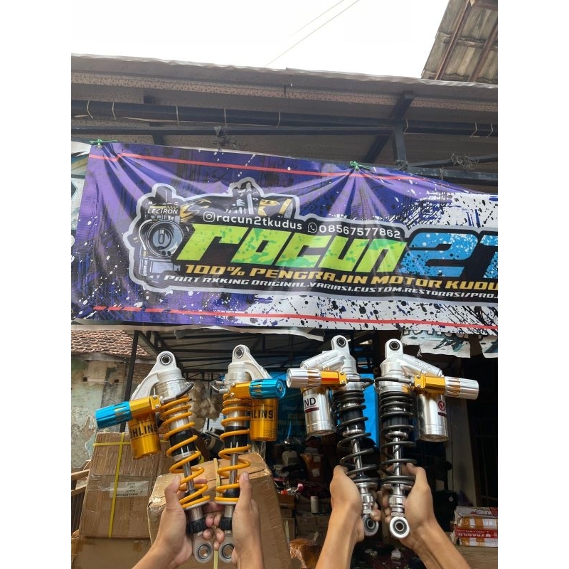 SHOCKBEKER SHOCK OHLINS ORIGINAL RX KING + PRELOAD