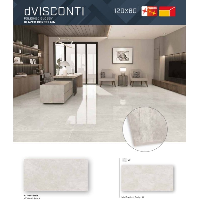 dVisconti Roman Granit gloss 60x120
