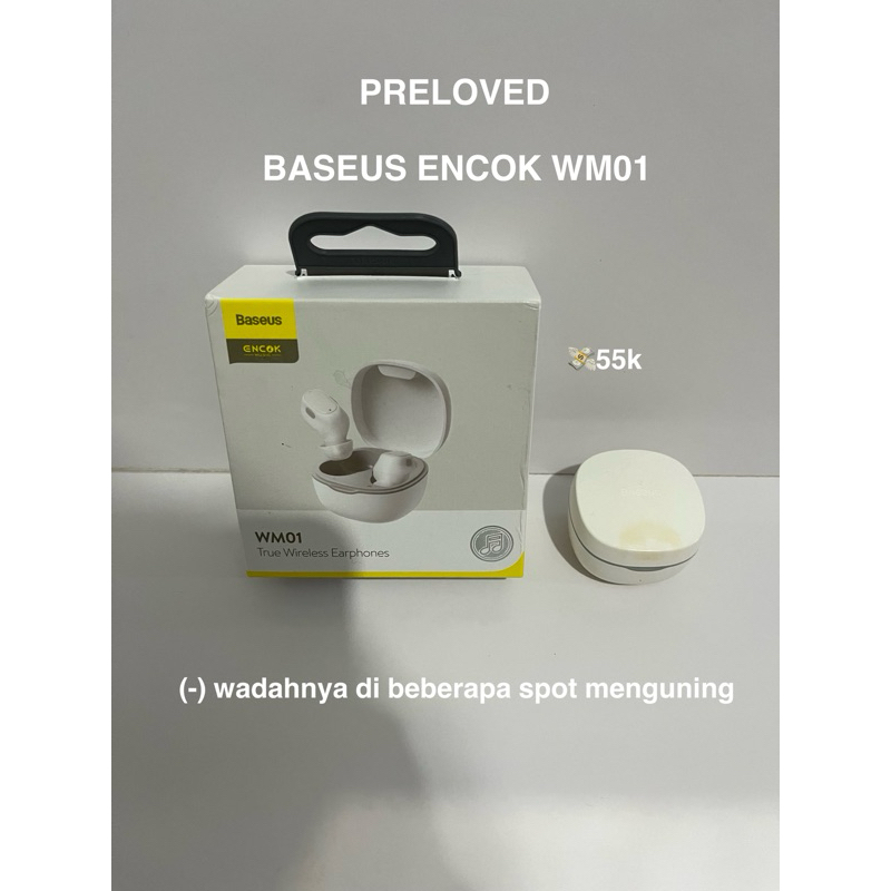 Preloved baseus encok