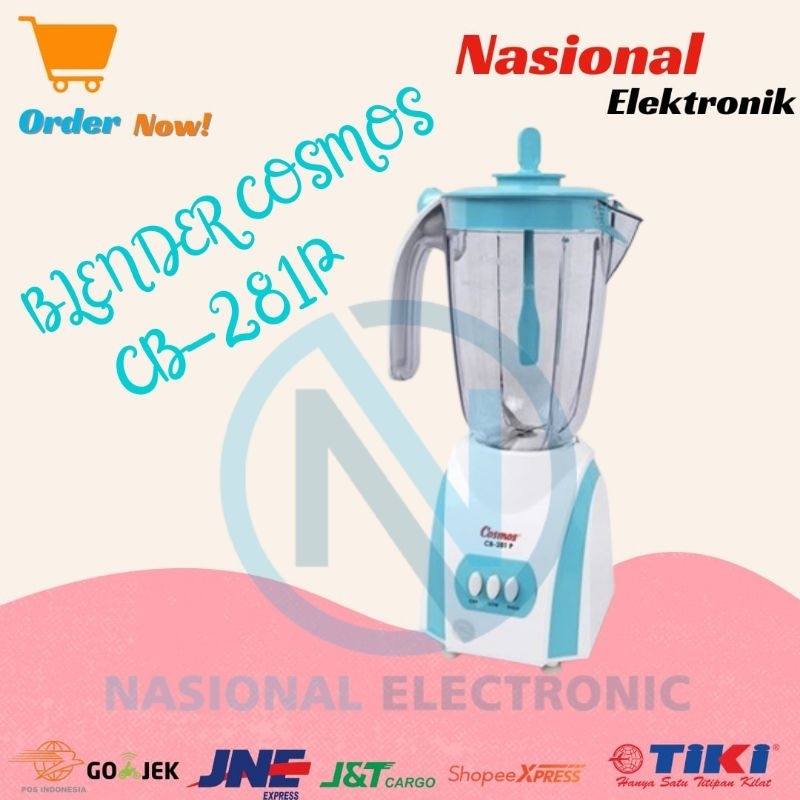 BLENDER COSMOS CB 281P/ BLENDER 2IN1 COSMOS CB 281P BLENDER 2LITER CB281P