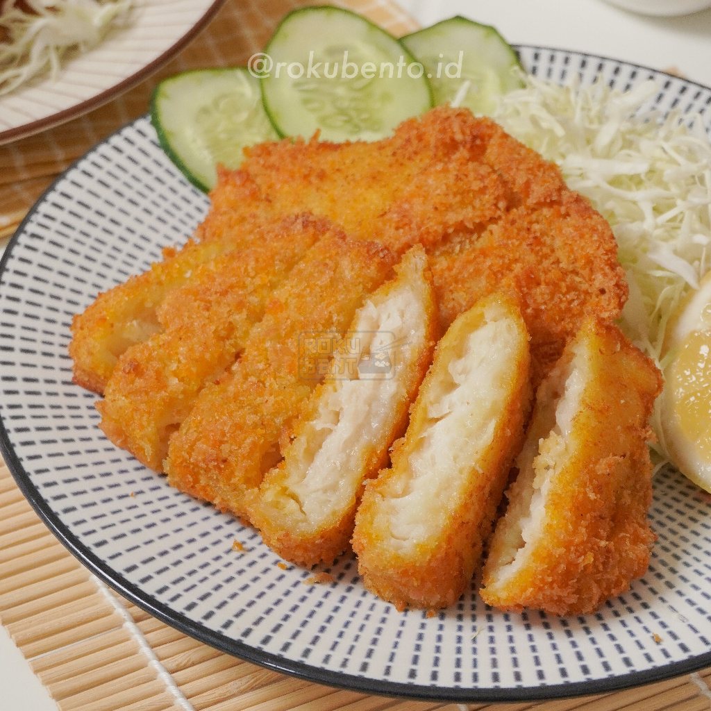 

Dori Katsu Roku Bento PIK 5 Pcs Homemade Frozen Nugget Ikan Siap Goreng - Menu Lauk Bekal Praktis