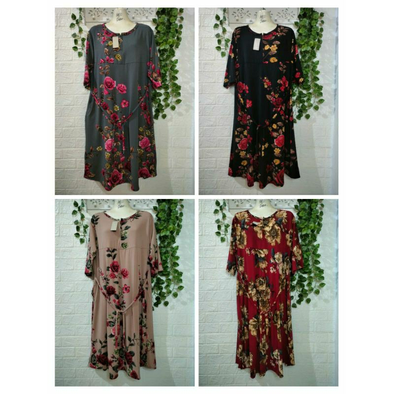 Daster Jersey Premium / Daster Jersey Motif / Daster Jersey Ruffle