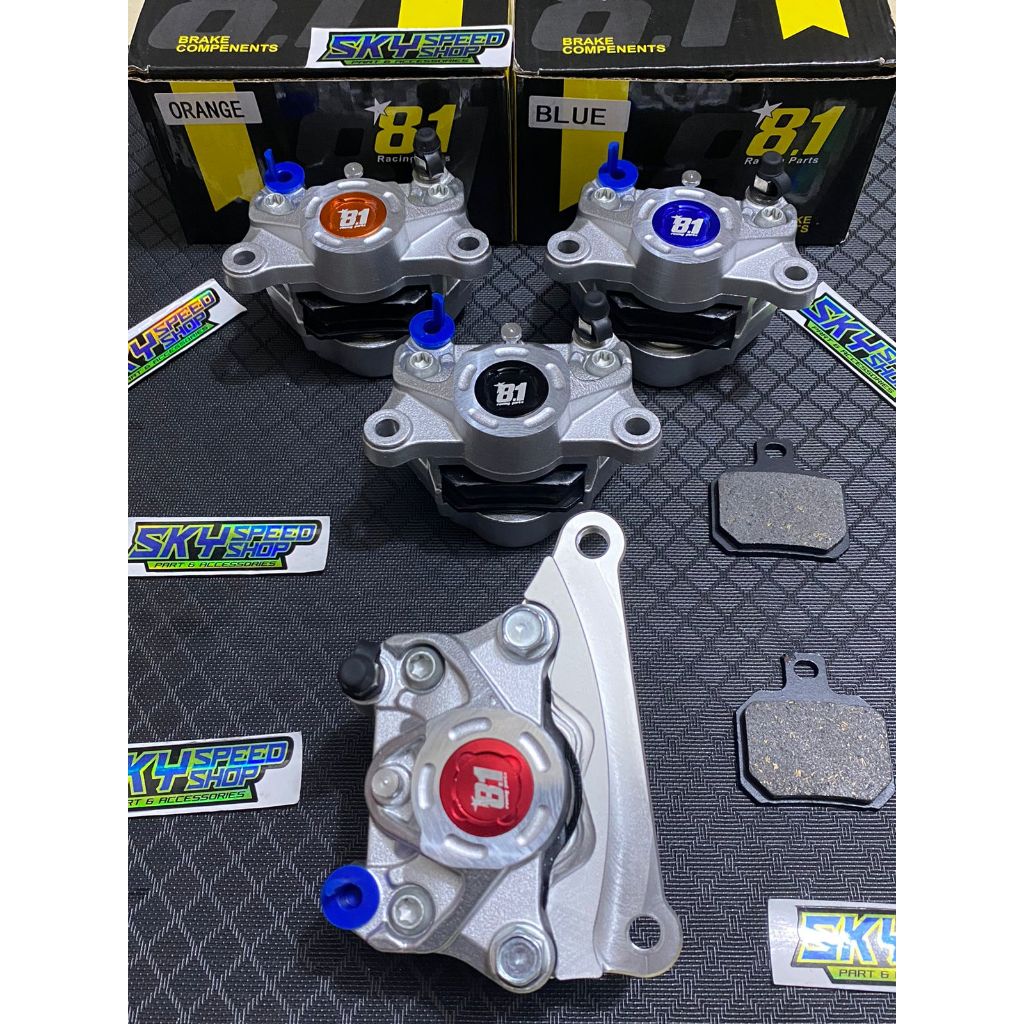 PROMO TERBARU NMAX OLD BELAKANG KALIPER + BREKET formula 81 racing part 8.1 thailand import piringan