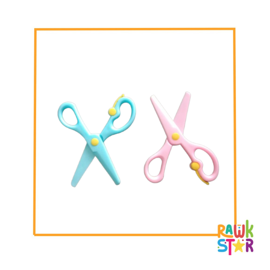 

Samoyed/Gunting Kertas Anak-Anak/Safety Scissors Rounded/Alat Pemotong Kertas/14cm x 7cm