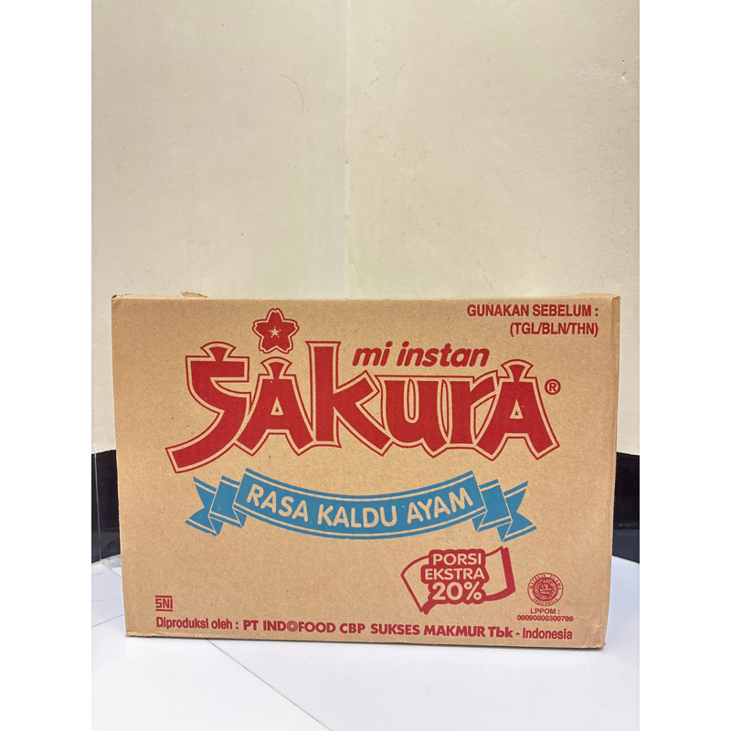 

[1 DUS ISI 40 BUNGKUS] MIE SAKURA RASA KALDU AYAM