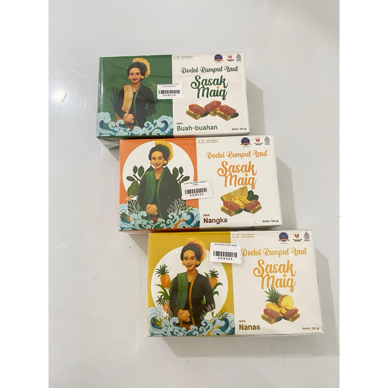 

Dodol Sasak Maiq Buah-buahan