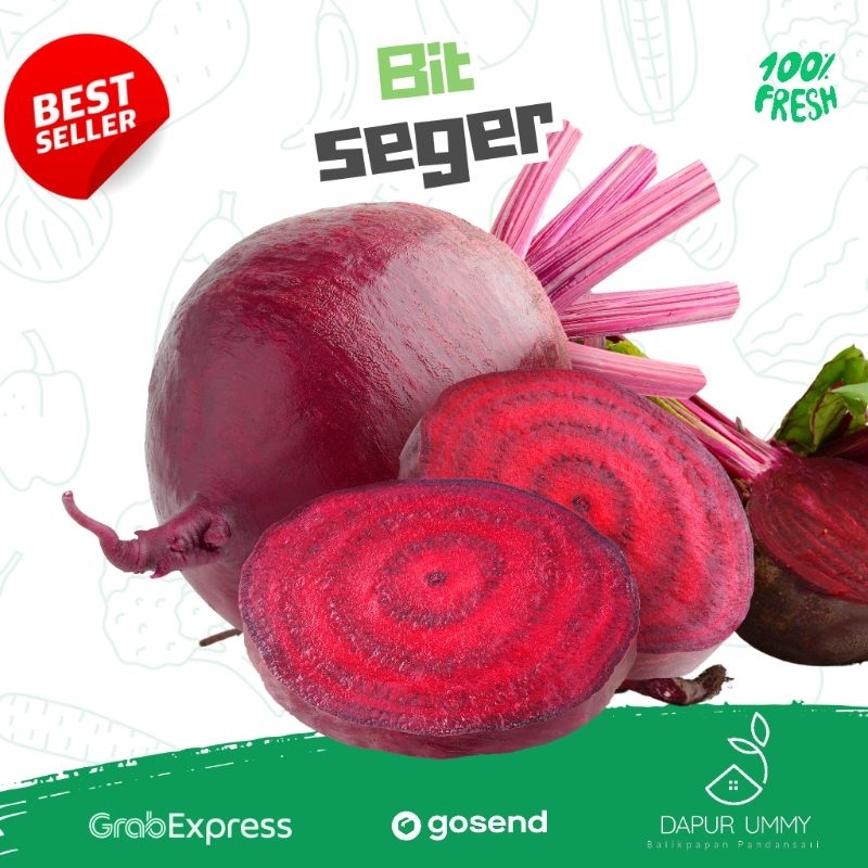 

BEETROOT • Buah BIT Segar 500g - 1kg