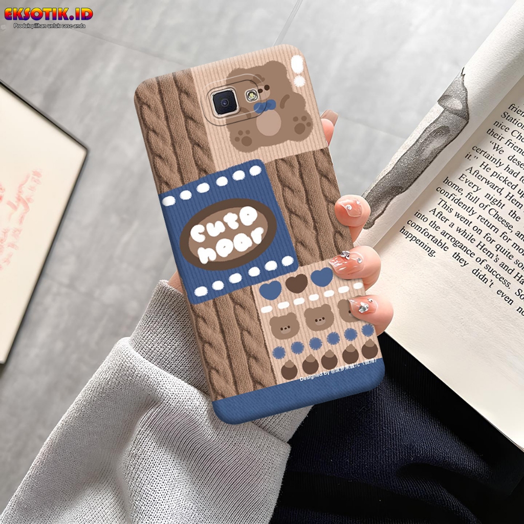 Case Samsung J7 Prime - Casing Samsung J7 Prime - Fashion Case - Silikon Samsung J7 Prime - Motif Ke