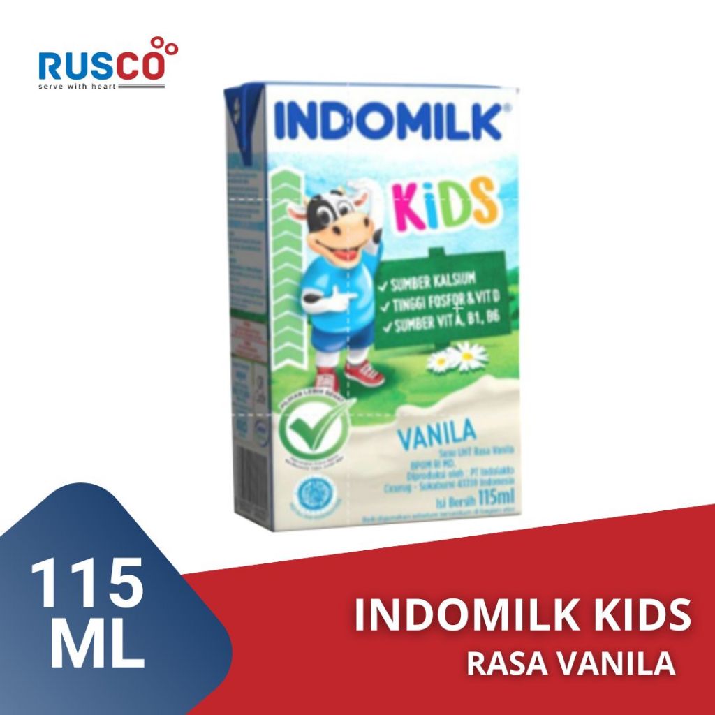 

Indomilk Kids UHT 115 ml (perPCS) - Vanila