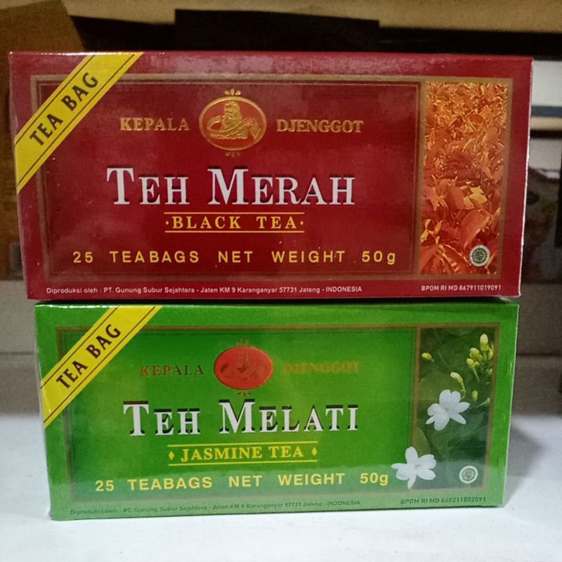 

TEH KEPALA DJENGGOT JASMINE TEA / BLACK TEA