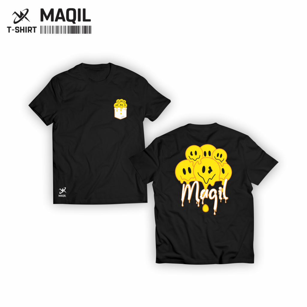 SMILE | DOODLE | EMOTE | KAOS DOODLE | KAOS EMOTE SMILE | KAOS | T SHIRT |