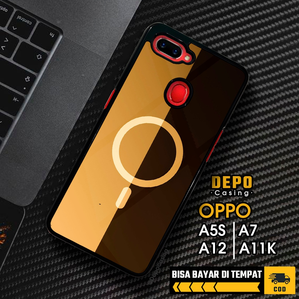Case Oppo A5S A7 A12 A11K Casing Oppo A5S A7 A12 A11K Casing Depo Casing [MAGS] Case Glossy Case Aes