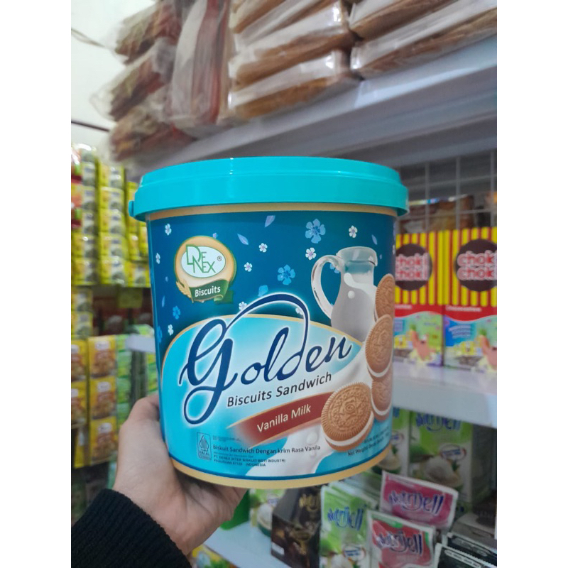 

Ready Biskuit golden vanilla toples