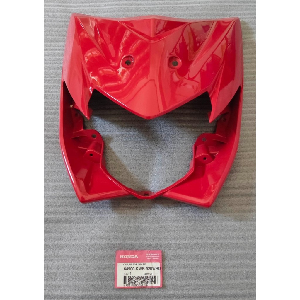 Cover Tameng Panel Dasi (Merah Cabe) – Blade 110 Karbu - 64500KWB920WRD