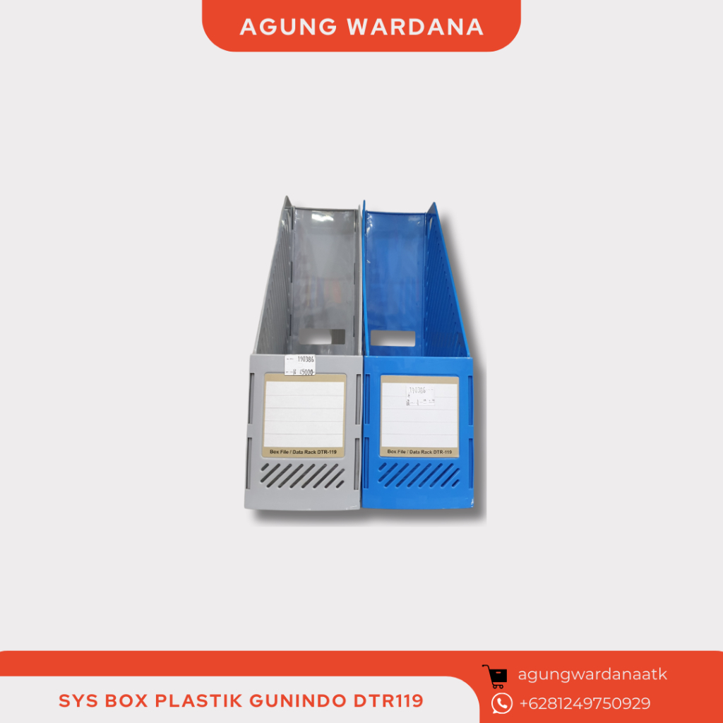 

SYS BOX PLASTIK GUNINDO DTR119