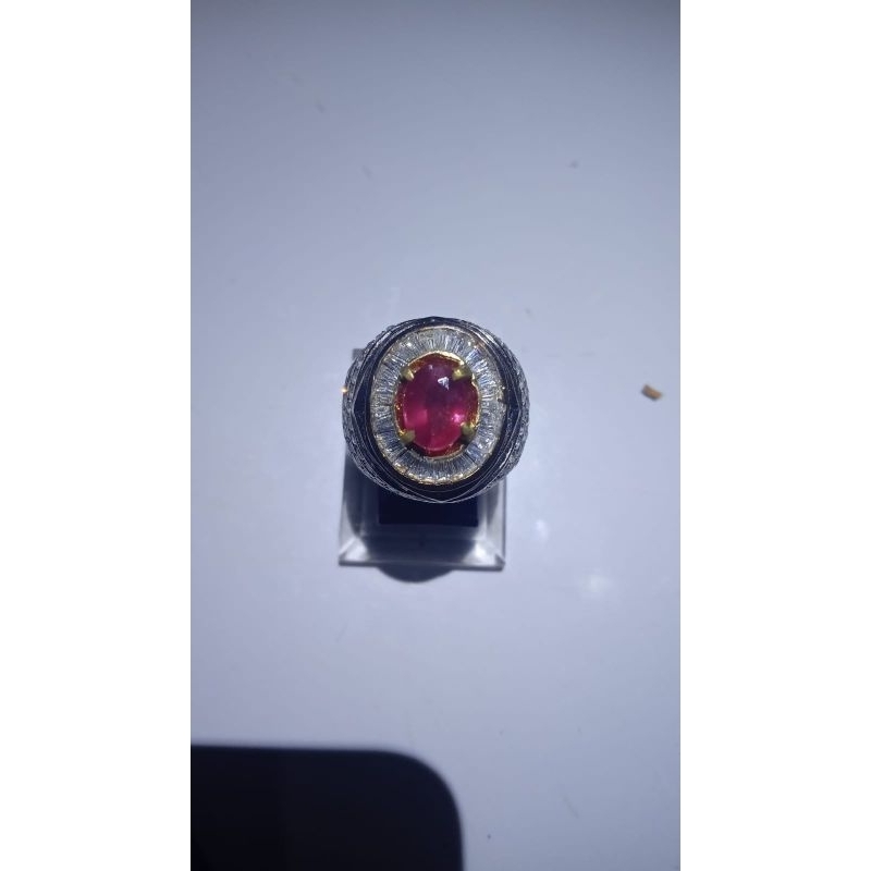 ring ruby cutting