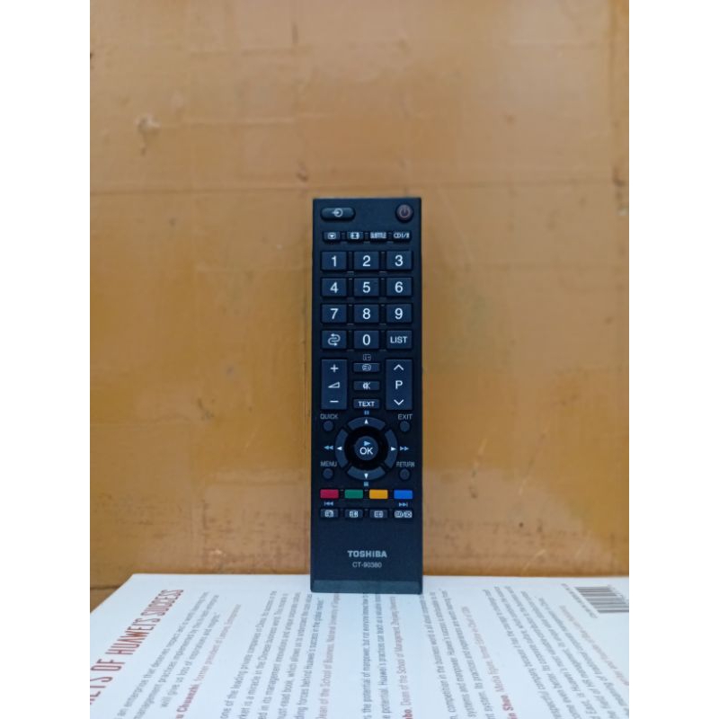 REMOTE TV TOSHIBA SERI CT-90380 ORIGINAL