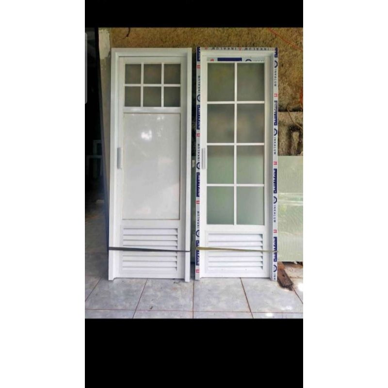 pintu kamar mandi aluminium