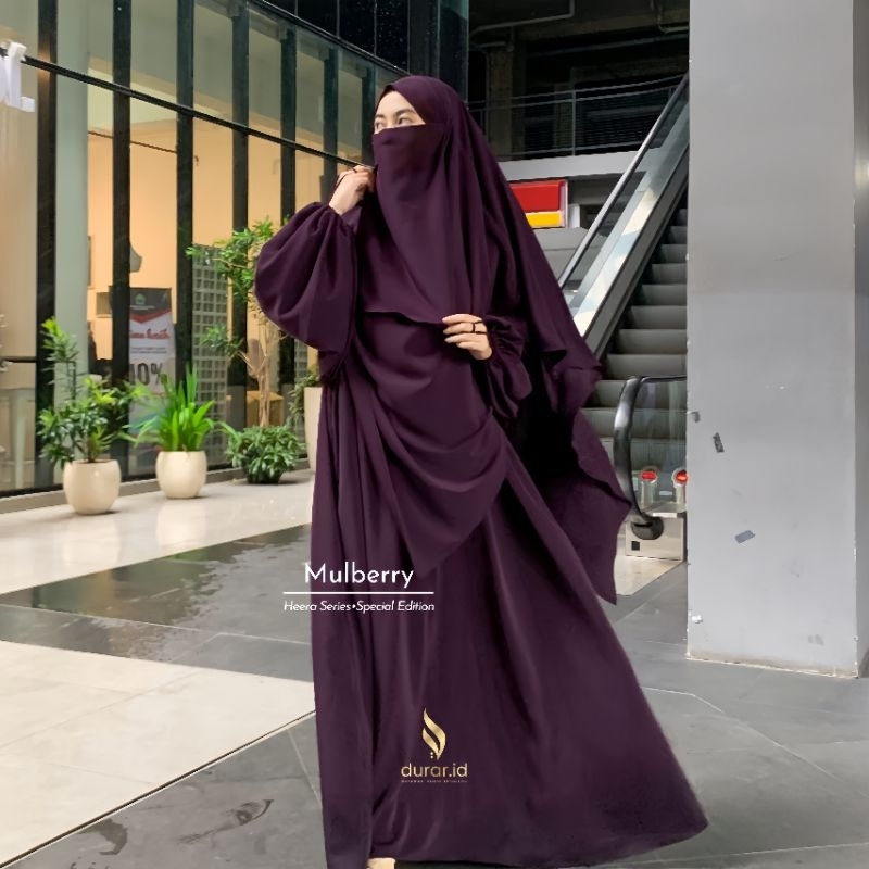 Abaya Set  French Khimar Abaya Umroh