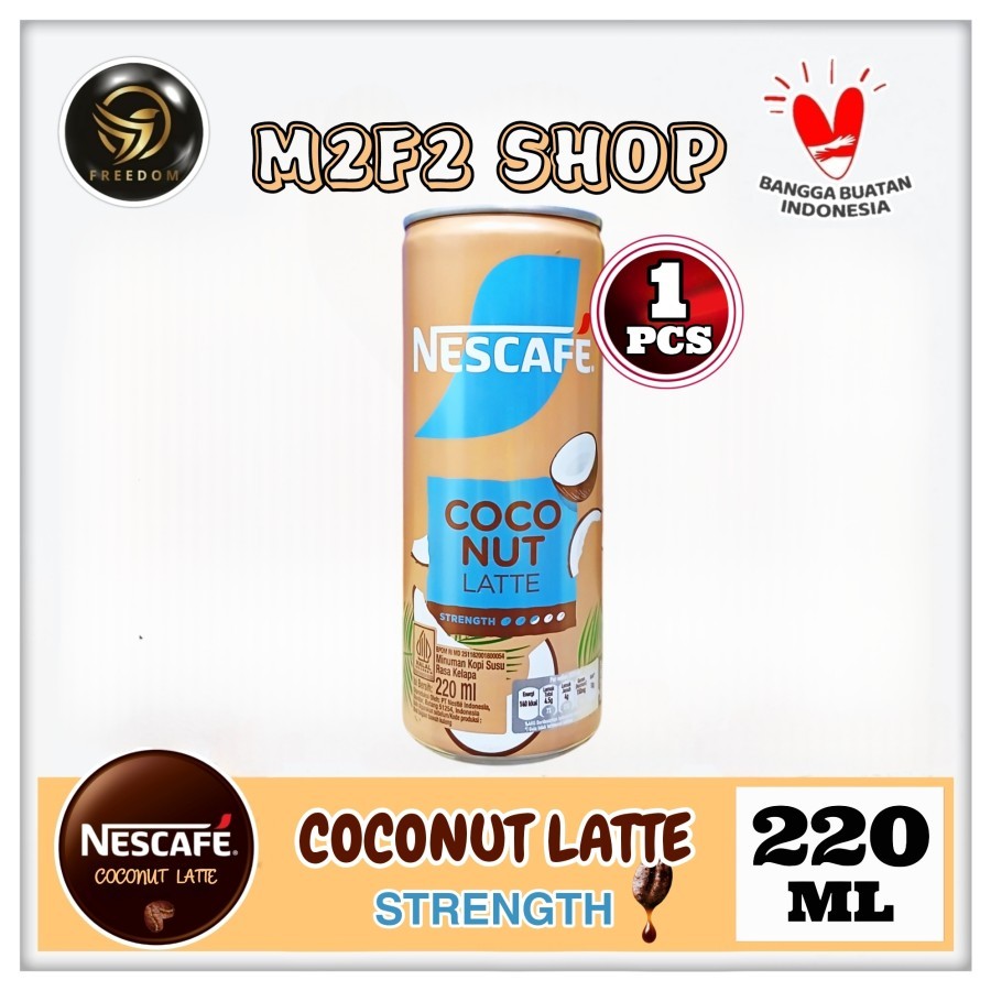 

Nescafe Ala Cafe Coconut Latte Can | Kopi Susu Rasa Kelapa Kaleng - 220 ml (Kemasan Satuan)