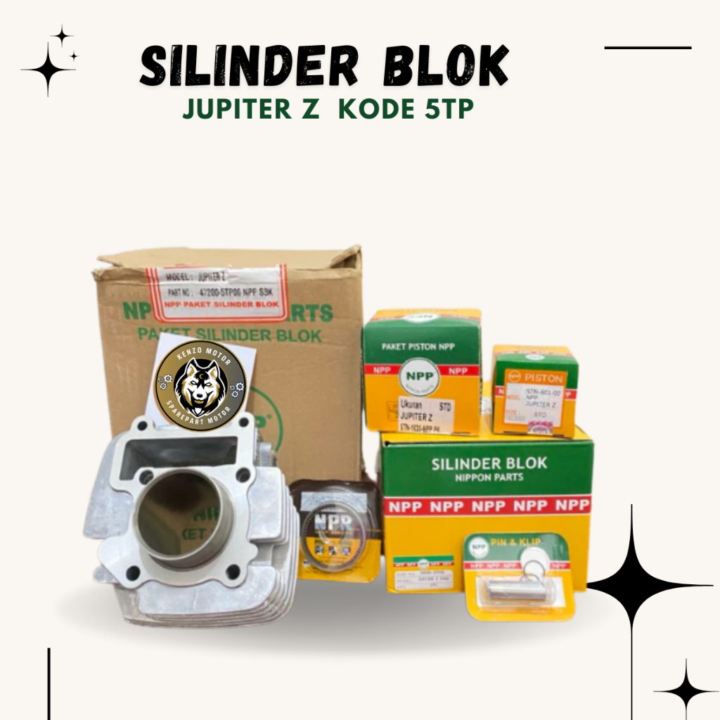 SILINDER BLOK ASSY JUPITER Z KODE 5TP NPP ORIGINAL