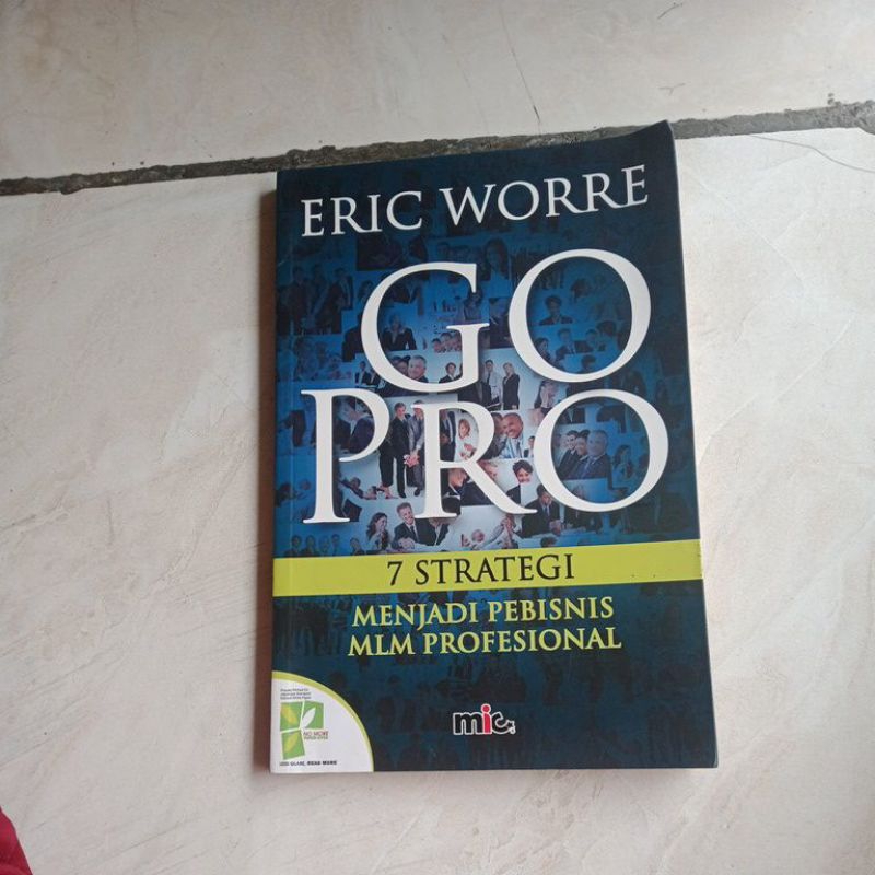 Buku gopro 7 strategi menjadi pebisnis MLM profesional