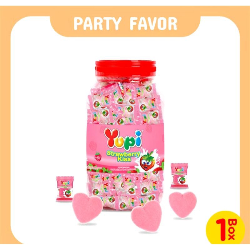 

Yupi Toples Strawberry Kiss