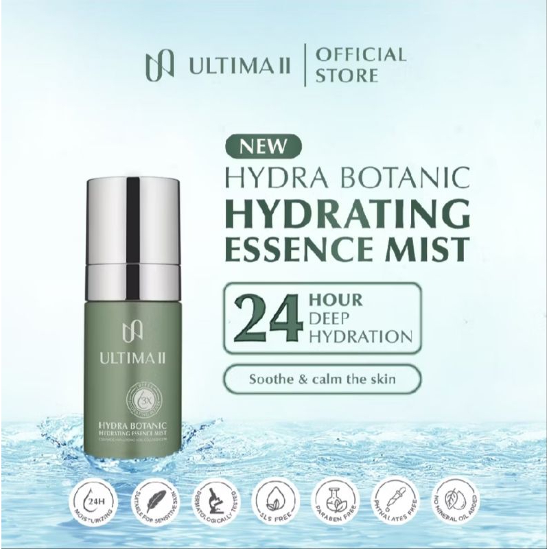 Ultima Hydra Botanic Hydrating Essences Mist