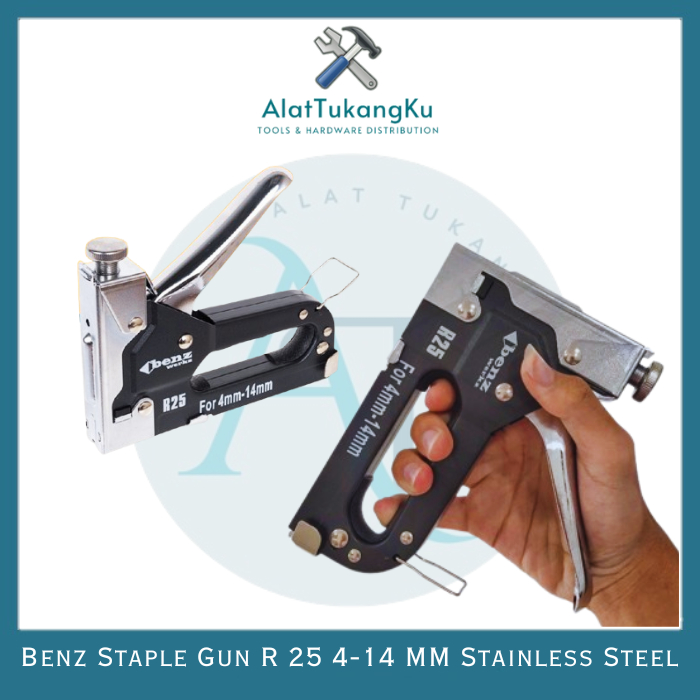 

BENZ STAPLE GUN R-25 / Hekter Tembak / Staples TEMBAK R25 R-25 STAPLE GUN TACKER BZ-9081