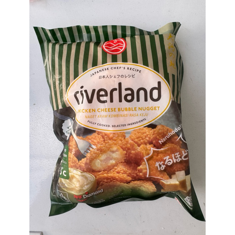 

riverland chicken chesse bubble nugget ayam keju naget