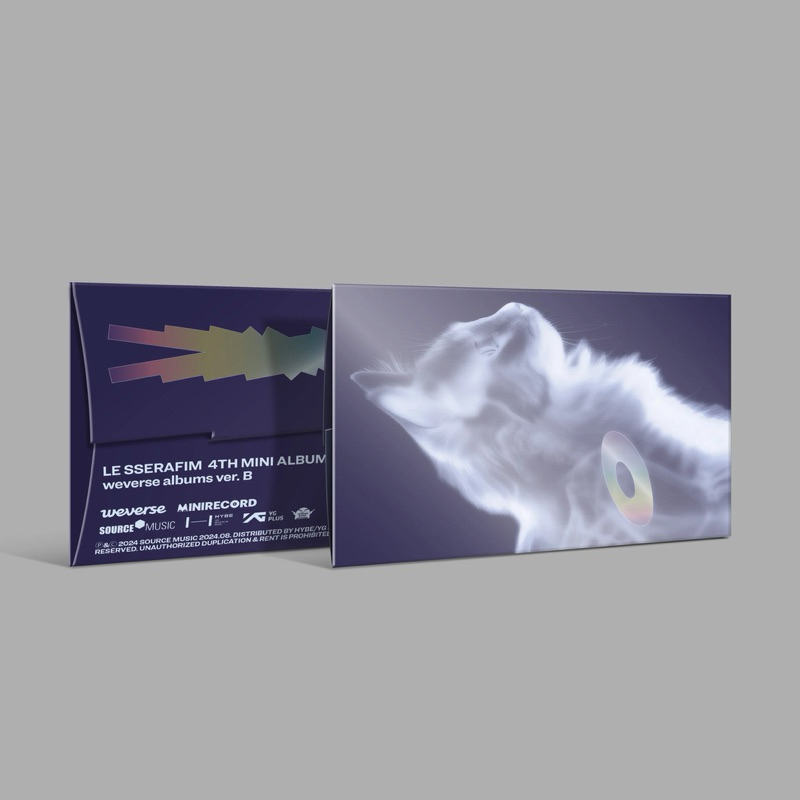 le sserafim weverse crazy ver. b