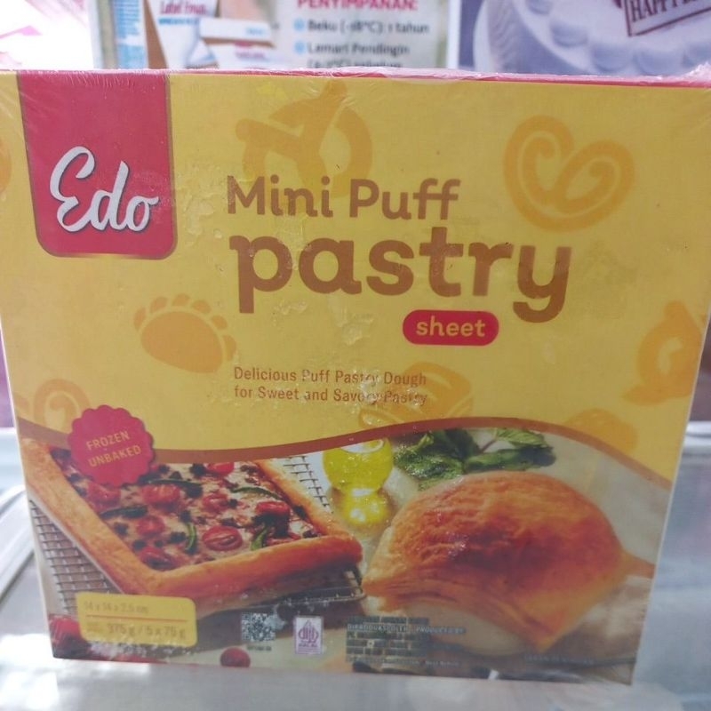 

Edo Mini Puff Pastry Sheet 750g