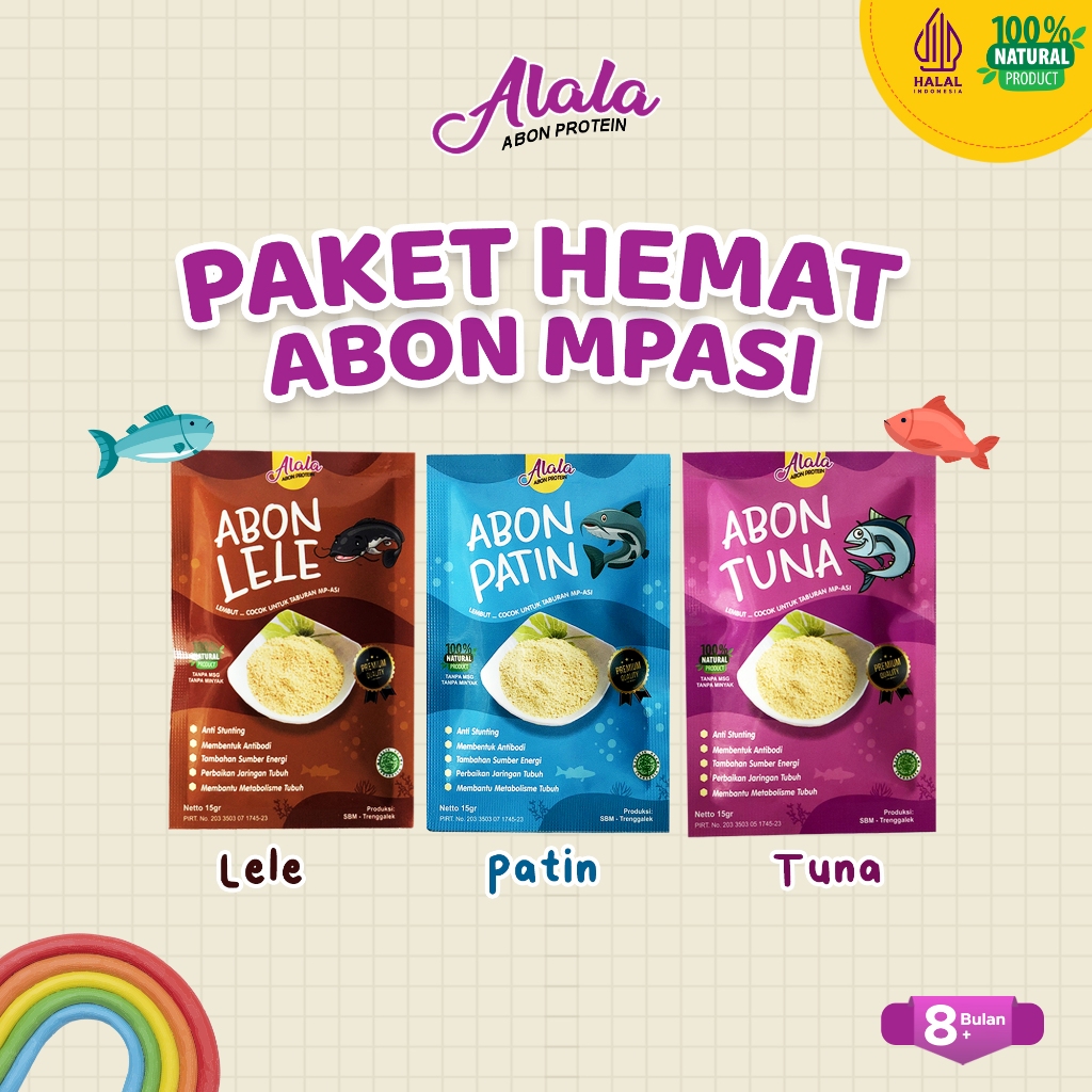 

Alala Abon Mpasi Penambah Nafsu Makan Non Msg Tekstur Lembut Untuk Mpasi Bayi 8 Bulan Tanpa Pengawet