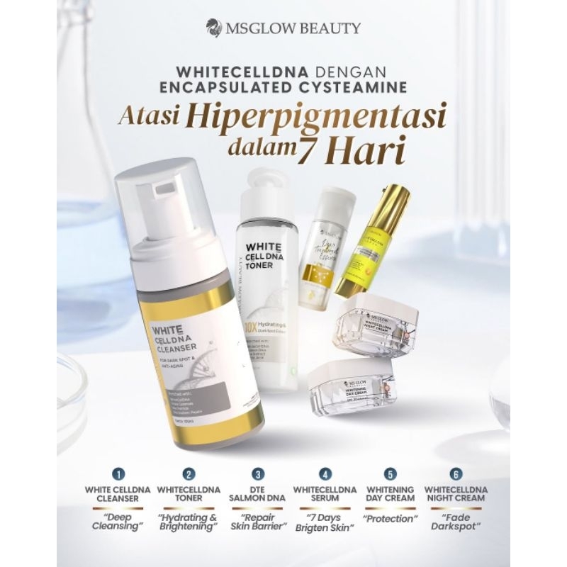 NEW ! PAKET WHITE CELL DNA + SERUM WHITE CELL DNA