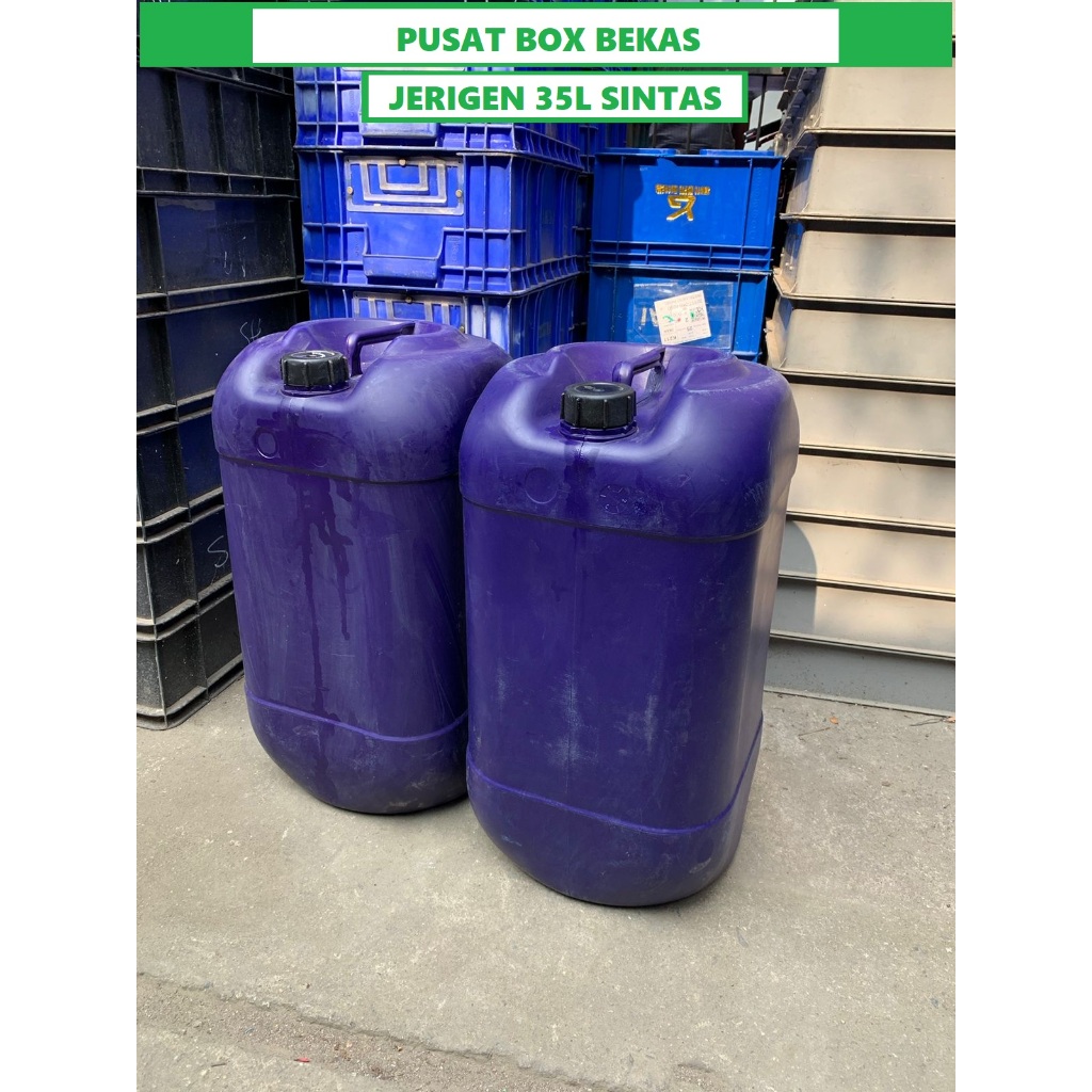 Jerigen sintas 35liter Jerigen sintas 35kg berkualitas serbaguna