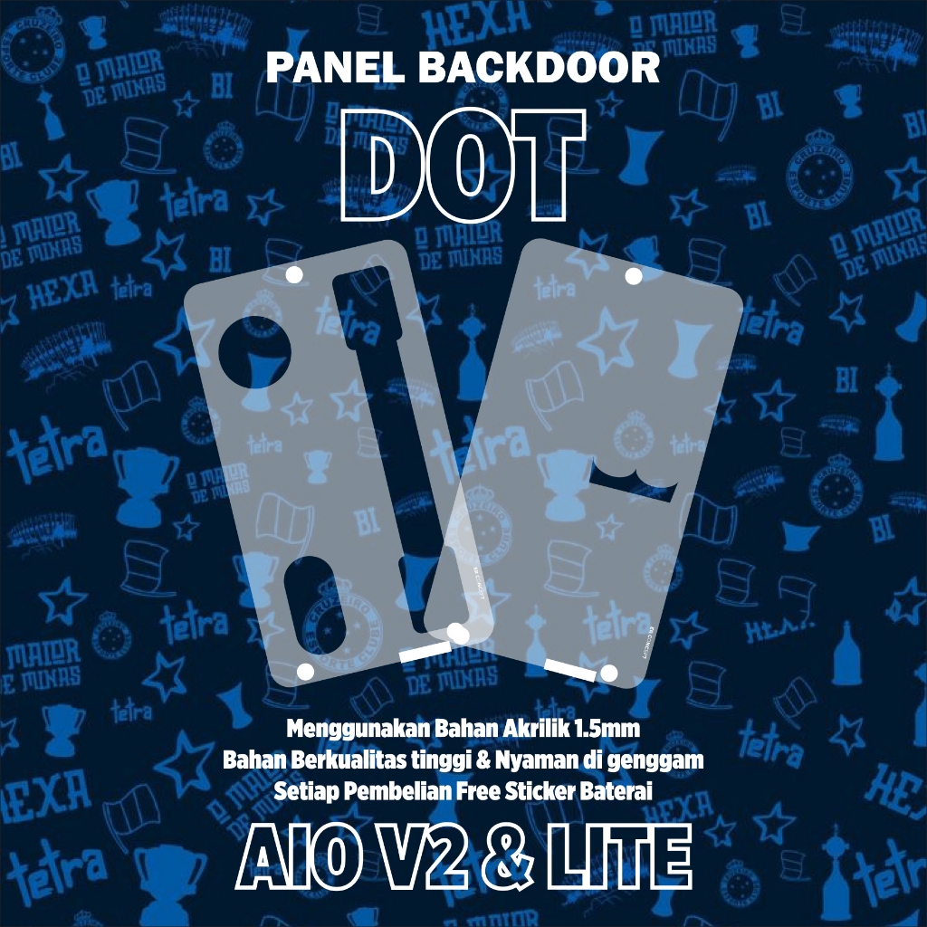 

E2R Creative New Accrylic Clear DotV2