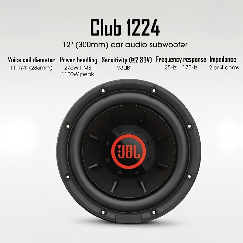 Subwoofer JBL Club 1224 12 INCH