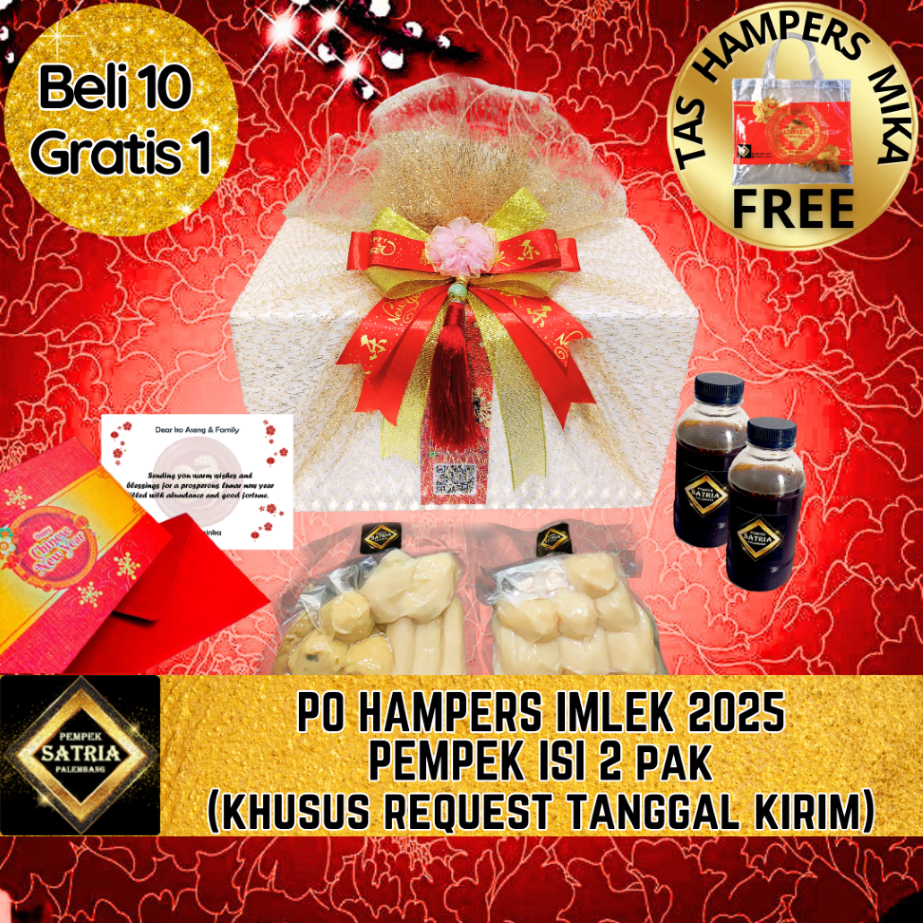 

PO Hampers pempek isi 2 pak (khusus request tanggal kirim) READY STOCK