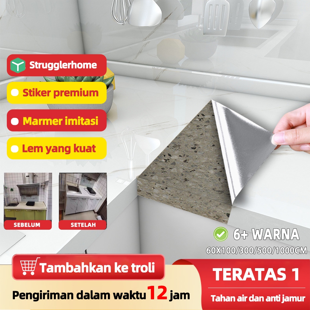 【strugglerhome】wallpaper meja dapur wallpaper sticker dapur wallpaper stiker dapur stiker dapur anti