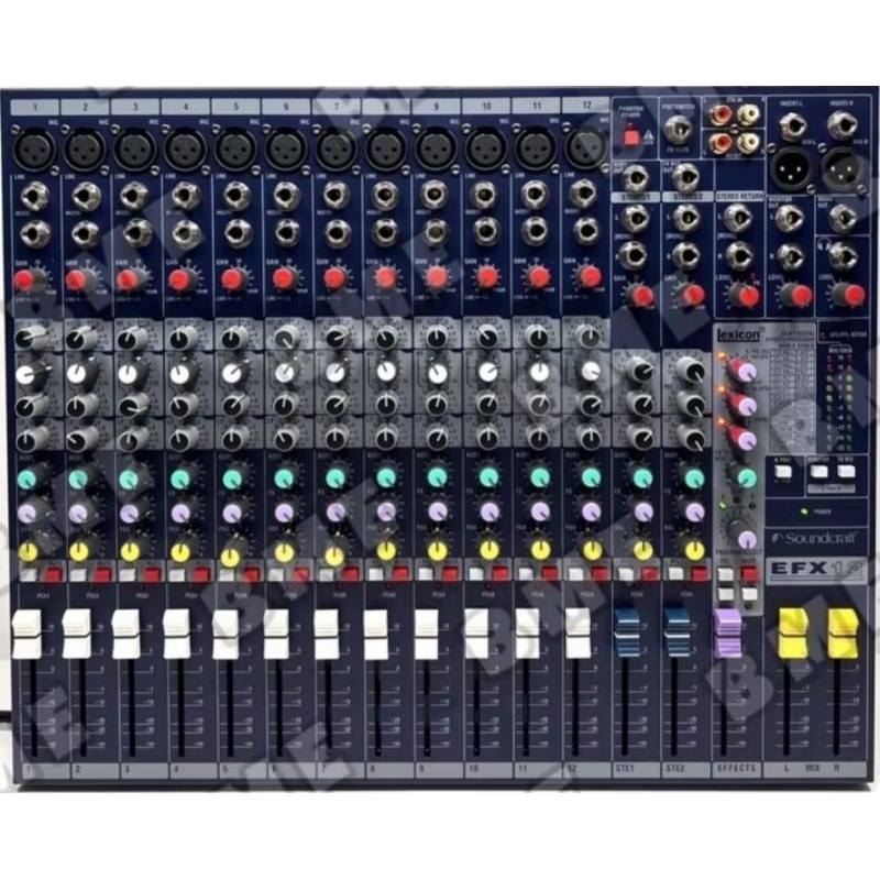 Mixer Soundcraft Efx 12