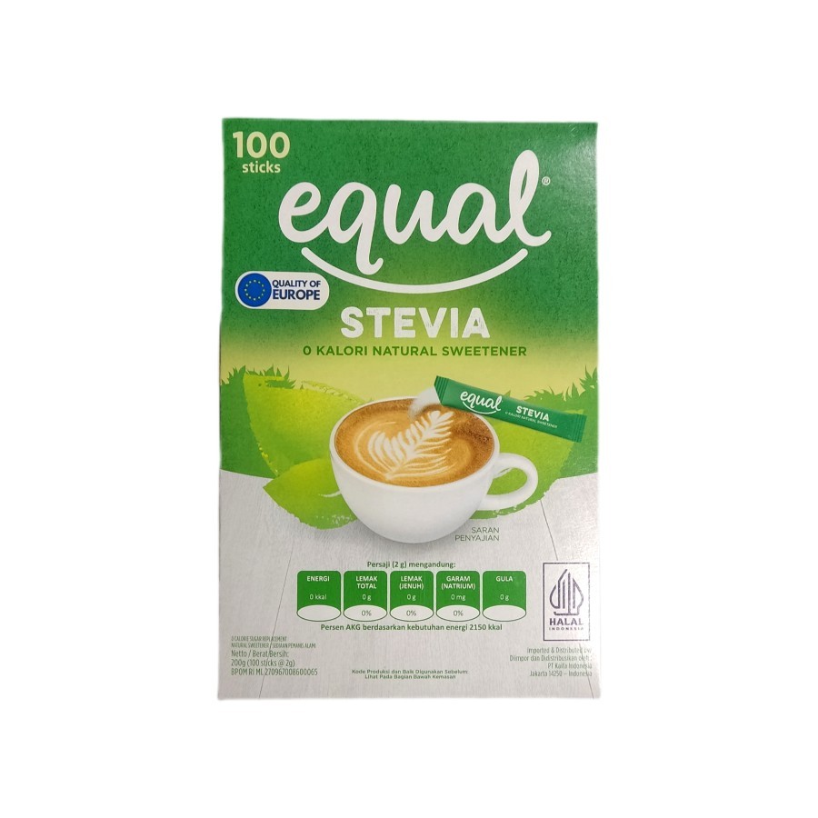 

Equal Stevia Sweetener 100 Sch