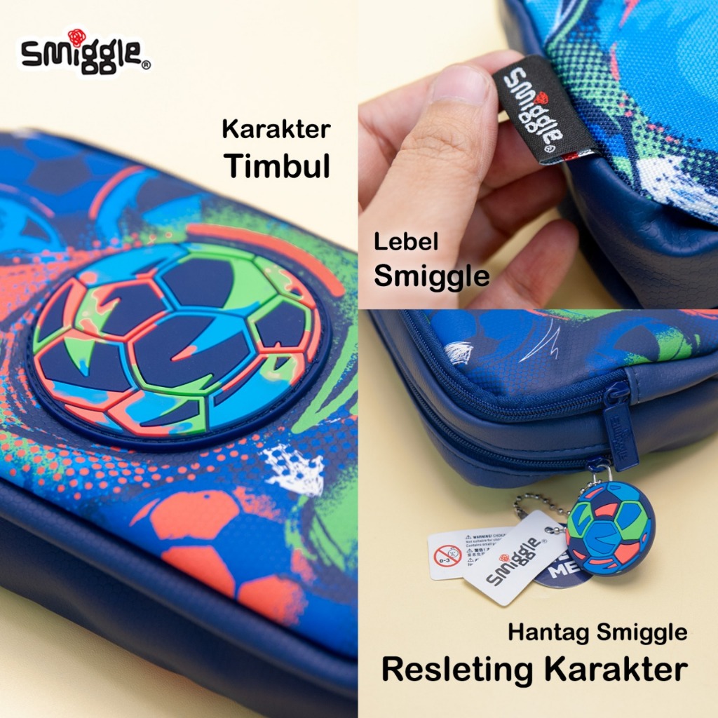 

RB SMIGGLE Better Together Pocket Character Pencil Case SMCC