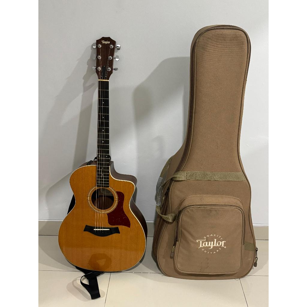 GITAR TAYLOR AKUSTIK ELEKTRIK / GUITAR TAYLOR ACOUSTIC ELECTRIC 214 CE 100% ORIGINAL FREE TAYLOR GIG