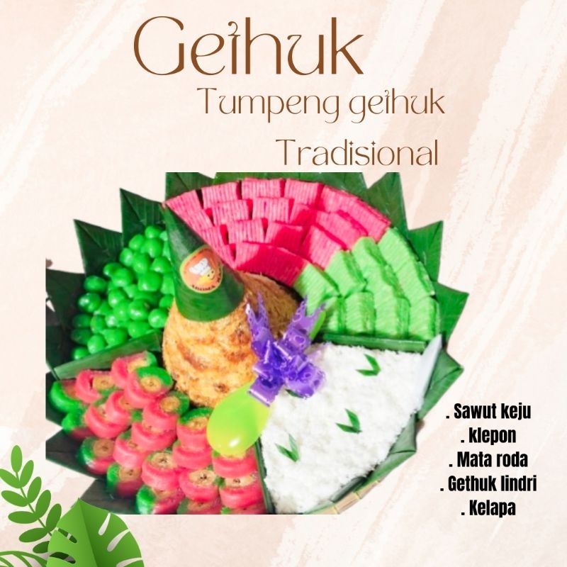 

Gethuk/Tumpeng Gethuk/Gethuk Tumpeng 160Pcs